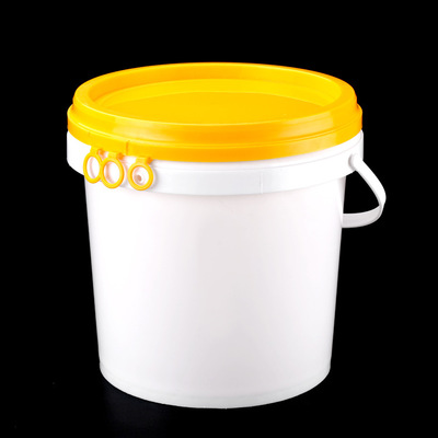 批发085L塑料包装化工桶 加厚密封塑料油漆桶 圆形塑料涂料油水桶