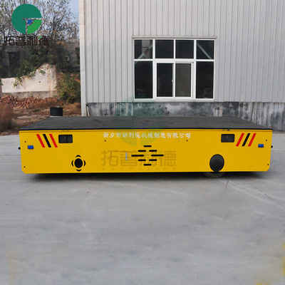 拓普利德供应BWP蓄电池无轨胶轮台车 机械车间运输用电动平板车