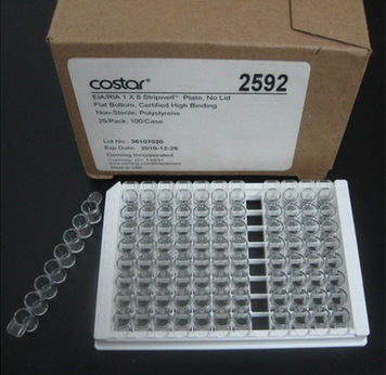 康宁(corning) 2592 96孔单条可拆酶标板