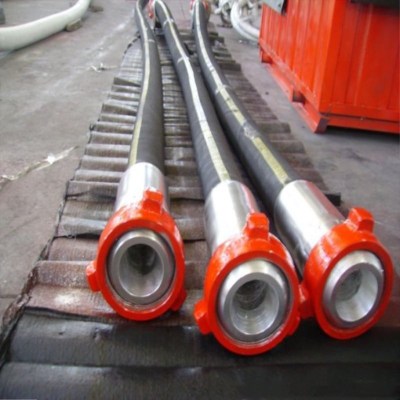专业生产橡胶钢丝缠绕钻探用高压水龙带软管
