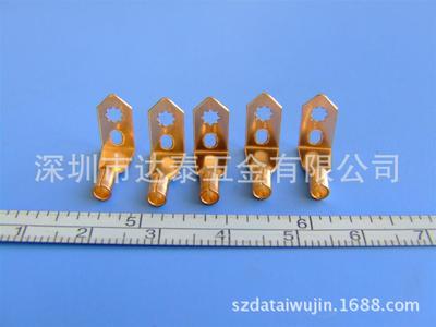 厂家直销电子元器件结构件五金铜接线端子接线夹头压线帽