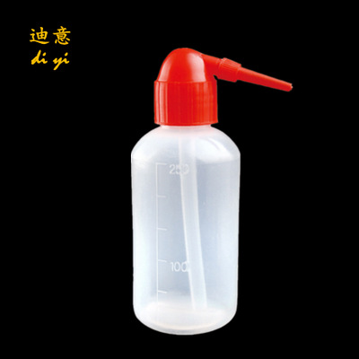 塑料红嘴洗瓶250ml 红鸟头 冲洗壶 清洗瓶 PE材料 源头工厂直销