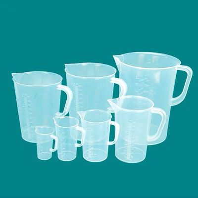 量杯带刻度 塑料杯500/1000/5000ml 烘焙奶茶实验工具量筒盎司杯
