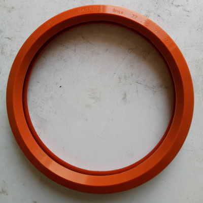 供应V型硅胶圈非标定制红色软橡胶圈加工耐油耐高温
