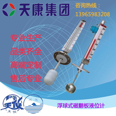天康集团UHZ-50/D型系列顶装式磁性浮球液位计