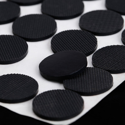 橡胶脚垫 黑色橡胶垫 橡胶密封垫片 圆形橡胶脚垫 自粘硅胶制品