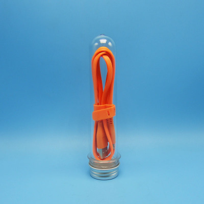 PET透明试管 32口径面膜试管 数据线试管 面膜塑料管 试管塑料瓶