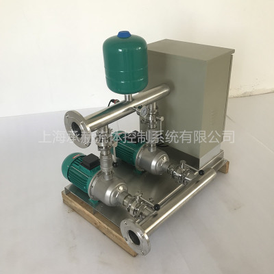 按需定制威乐不锈钢变频增压泵MHI1604一用一备恒压供水系统
