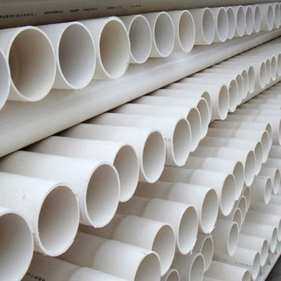 厂家直销PVC排水管 耐抗压塑料水管 白塑料排水管材 规格齐全