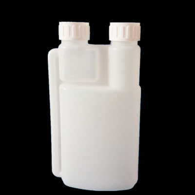厂家直销250ml毫升双口瓶  农药瓶 鸽药瓶  兽药瓶 hdpe塑料瓶