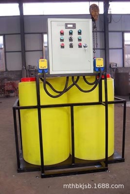 污水处理设备 单罐自动加药装置 一体化自动加药设备 水处理设备