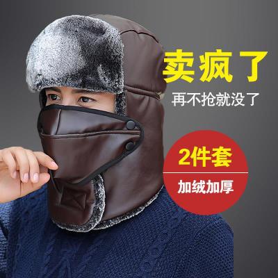冬天骑车防风头帽防风帽护头帽子男士冬季骑电动车装备保暖头套图1