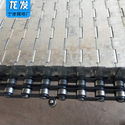 宁津龙发定做加工高温链板传送链板链板输送带 不锈钢输送链板
