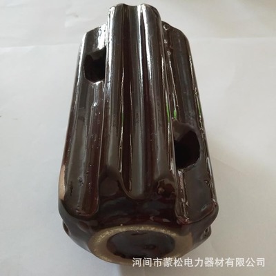厂家直销 低压线路拉线瓷瓶绝缘子 J-9绝缘子 拉线拉紧陶瓷绝缘子