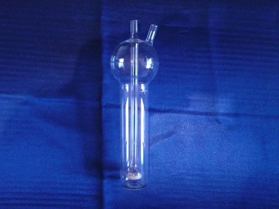 气体吸收瓶　吸收管　白色透明　１０ｍｌ