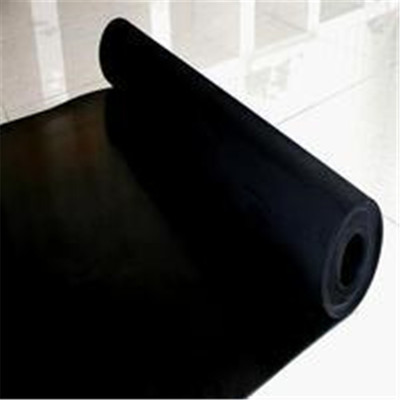 厂家供应工业橡胶板优质耐磨橡胶垫黑色4mm防水抗压胶皮垫