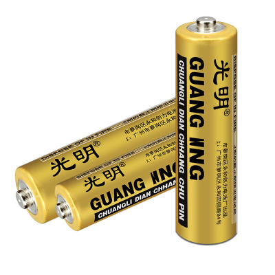 新日期 光明电池5号7号电池   玩具 遥控器风扇专用 电池厂家直销