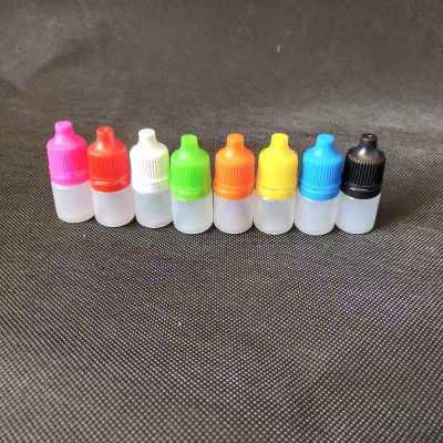 厂家直销3ml（毫升）滴瓶，眼药水瓶，染色瓶，液体分装瓶