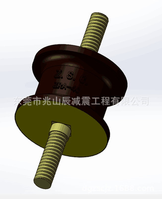 橡胶立管减震冷却塔管道减震 侧边减震横向受力减震器
