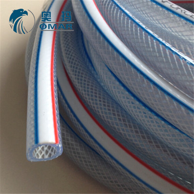 批发 透明塑料PVC食品级 纤维增强软管 水龙头洗车专用 耐高低温