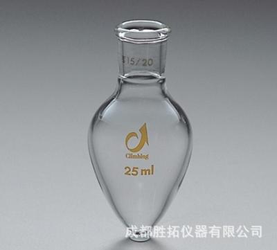 日本Climbing磨口球形烧瓶,TS配研茄型蒸馏瓶,梨形收集瓶