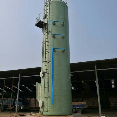 玻璃钢砖厂脱硫塔 喷淋塔 锅炉除尘器 玻璃钢酸雾有害气体净化塔