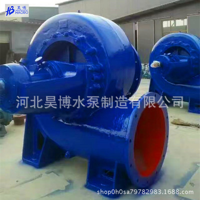 250HW-4型耐腐蚀混流泵 HW轴流泵河道排水潜污泵 铸铁渣浆泵