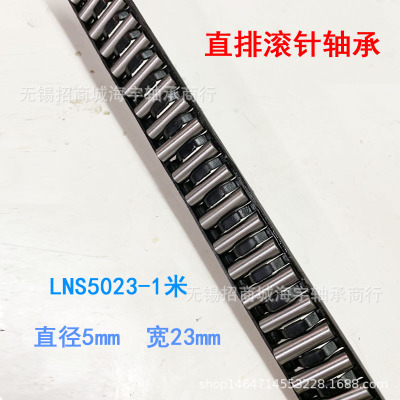 磨床专用金属长排直排滚针轴承导轨排 滚子是5mm宽23 LNS5023NC