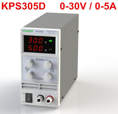 厂家直销 Wanptek固测KPS305D/KPS3010D直流可调稳压稳流开关电源
