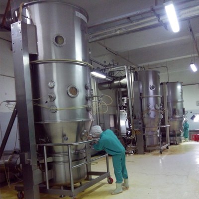 印度制造 FL-30沸腾制粒干燥机适用于可可、咖啡 厂家直销