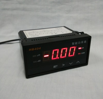 HB404P输入交流电压0~400V电流5A功率9999KW数字功率表功率计