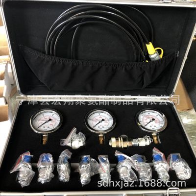 压力表测压盒测压接头测压套装 HF测压管总成 工程维修压力测压盒