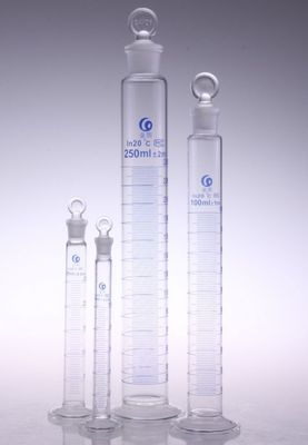 具塞刻度量筒、玻璃具塞刻度量筒（3.3料）北京玻璃集团玻璃仪器
