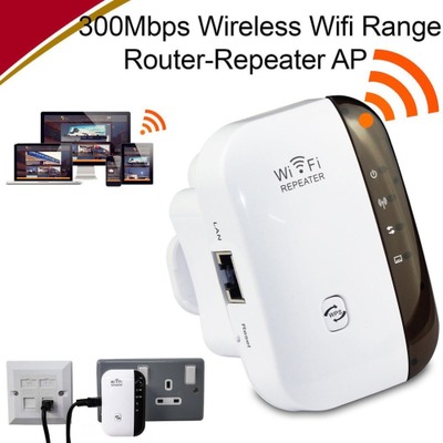 无线网络中继器wifi信号放大器 小馒头路由器扩展器300M发射增强