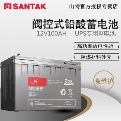 山特UPS电池山特12V100AH电池山特C12-100山特电池UPS专用蓄电池