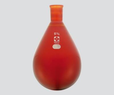 日本SIBATA凯氏烧瓶,避光茶色圆底烧瓶,梨形蒸馏瓶,茄型SPC收集瓶