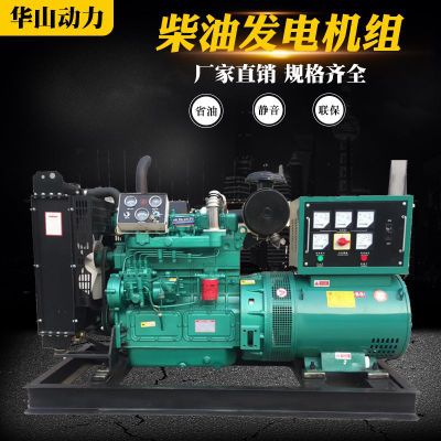 柴油发电机组 定制多规格发电机组 30 40 50kw小型应急发电机组