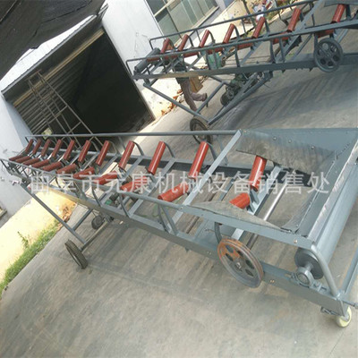 伸缩式皮带输送机厂家供应电动升降带式输送机参数爬坡皮带输送机