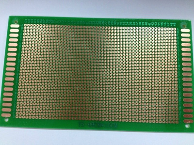 优质数控玻纤万用电路板 试验板 洞洞板 绿油板 万能板 9*15CM