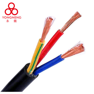 厂家供应CCC YZ YZW中型橡胶橡套电缆 铜芯电缆 3*4mm 3*2.5 3*6