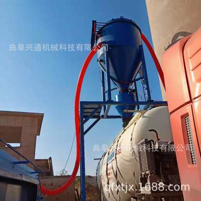 云南自吸式粉煤灰卸船气力输送机港口粉料清车气力吸料机生产厂家