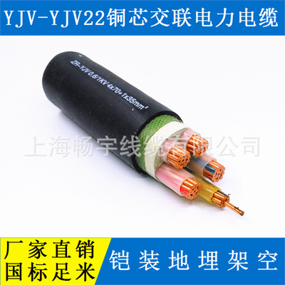 供应FRLS-YJV防鼠咬电缆低压电力 0.6/1KV动力线 国标保检测