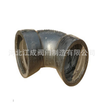 河北江成厂家直销球墨铸铁双承90度弯头,国标产品,规格齐全.