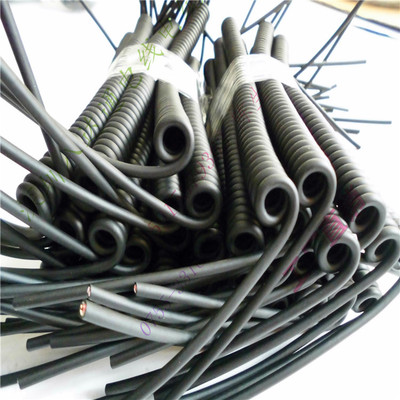 东莞深圳卷线电话线生产厂家定制PU弹簧线TPU螺旋线PVC弹弓线批发