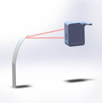 蓝鹏 双金属片弯曲度检测仪 激光位移检测仪 按需求定做