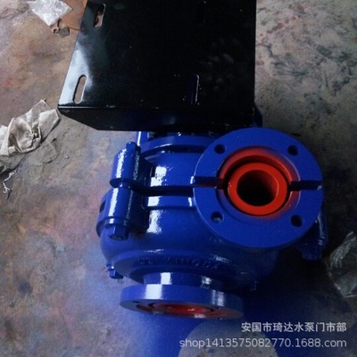 细沙回收机专用渣浆泵6/4-HH大流量耐磨细沙回收设备专用泵图1