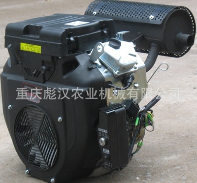 重庆“彪汉”牌2V78汽油发动机，额定20马力，最大20多马力汽油机