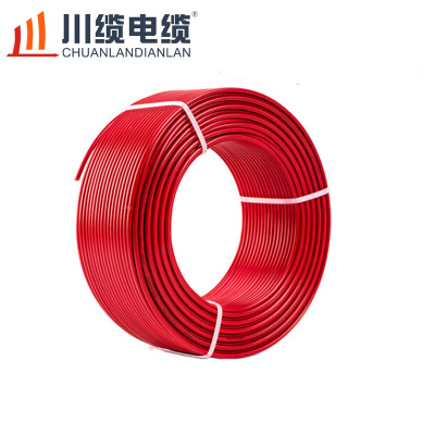 工厂直发 川缆BVR16平方单芯多股软线 国标铜芯电缆100米/卷