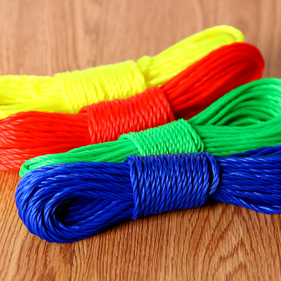 10米长晾衣绳户外家用多功能绳子 尼龙塑料PE加厚晾衣绳一件代发
