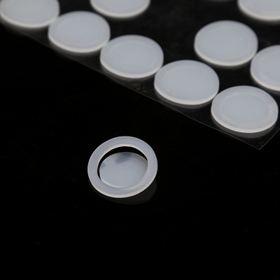 硅胶平垫片 透明 防水垫圈 圆形 螺丝硅胶密封垫圈厂家直销 定制